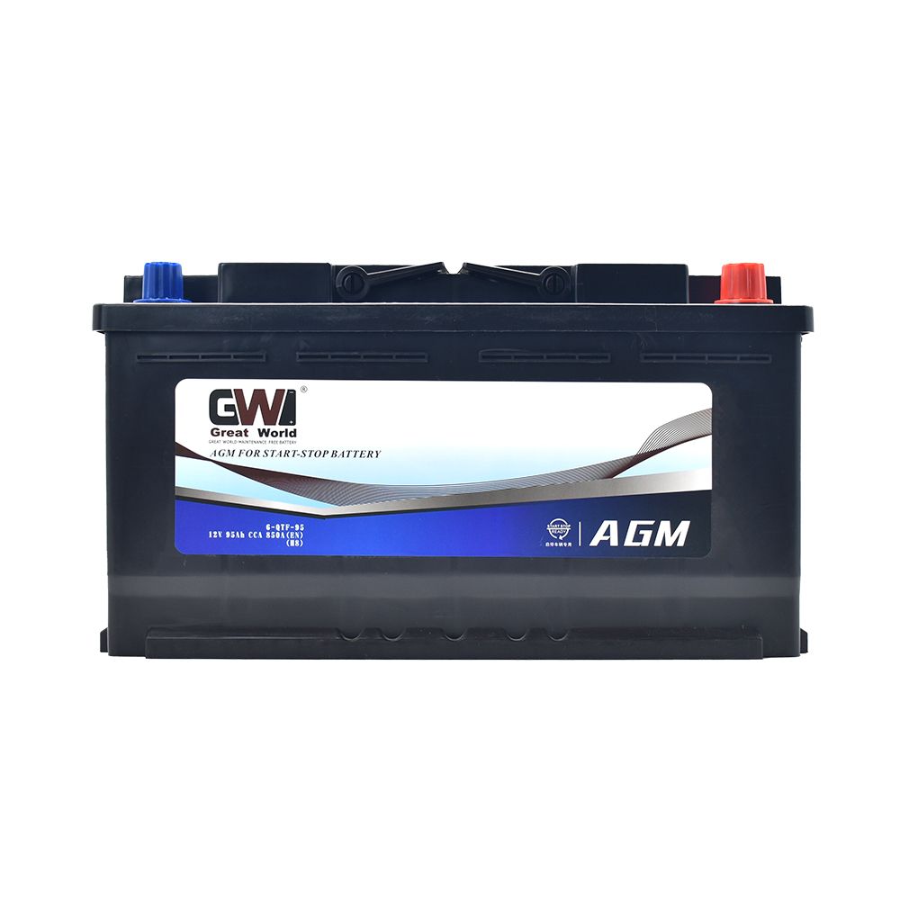 Best Selling 12V SMF Type 105 Ah Car Battery Wholesale Product Charging &amp; Starting Systems Start-Stop AGM Battery