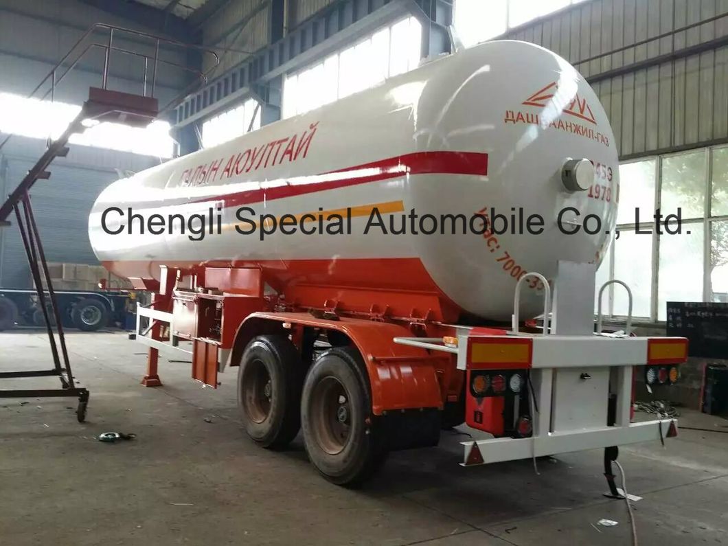 65000liters LPG Tank Trailer Transport Propane Butune Cooking Gas
