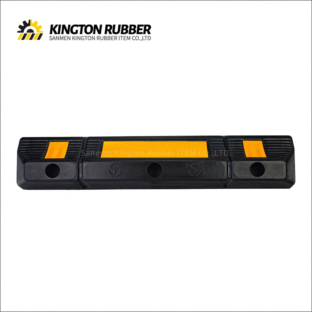 Factory Direct Sales Durable Parking Safety Rubber Wheel Stopper Blocks
