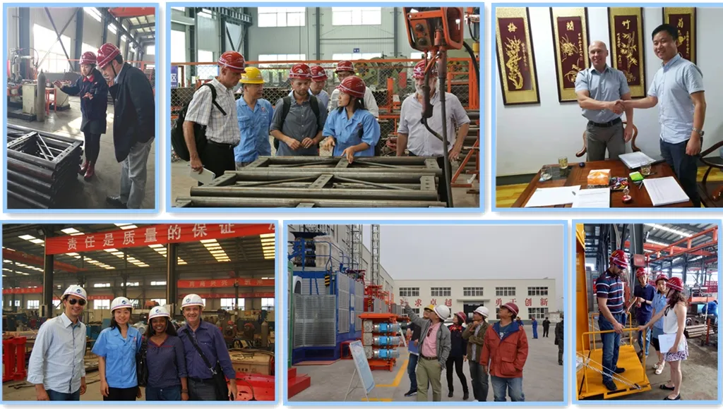 200m Highrise Lifting Sc200td Vfc Construction Elevator Building Lift Passenger Hoist