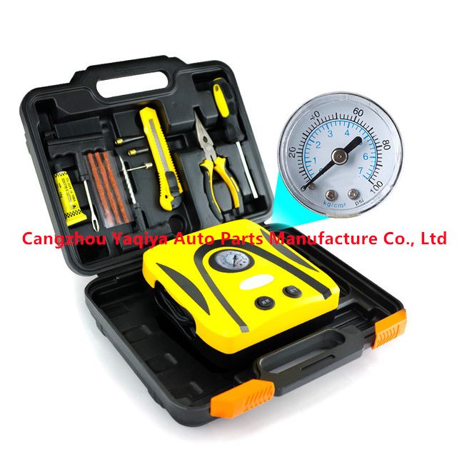 Multifunctional Design Car Air Pump Air Compressor 12V Digital Tire Inflator