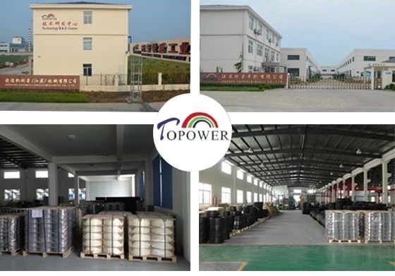 3.50-5 High Loading Capacity Solid Rubber Tire 3.50-5 for Tow Vehicles