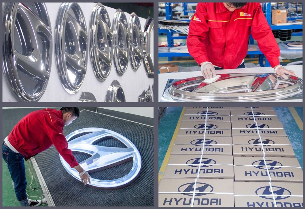 LED Modules 3D Vacuum or Thermoforming Car Logo for Auto Dealership Logos