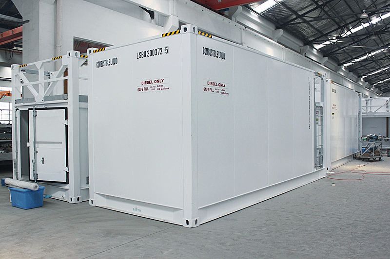 20FT or 40FT Diesel Storage Self Bunded Fuel Tank Exported to Australia