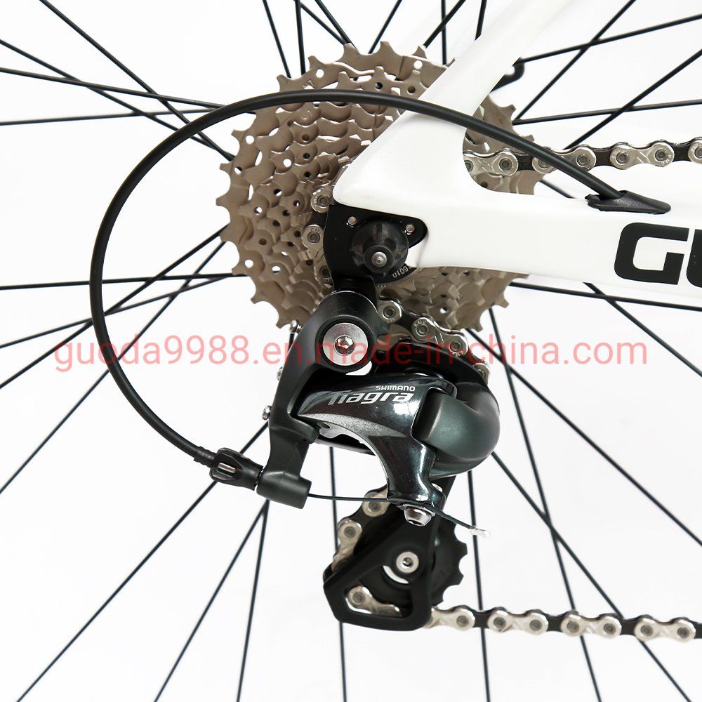 700c Carbon Fiber Road Bike with Alloy Racing Handlebar