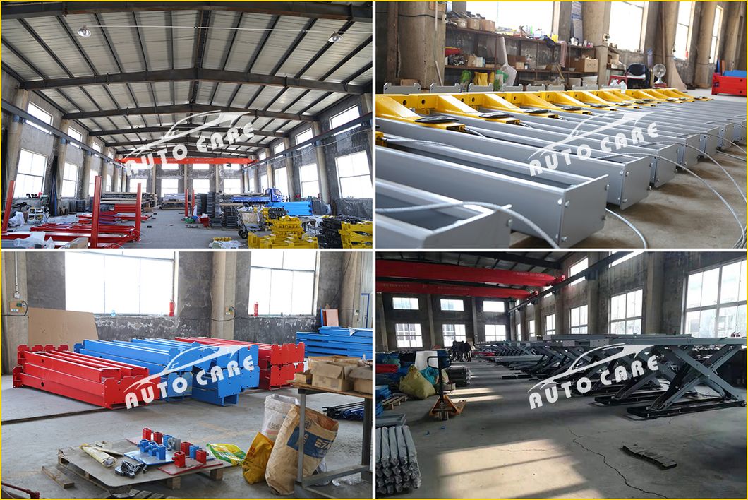 4500mm Length Four Post Car Lift with Alignment Function