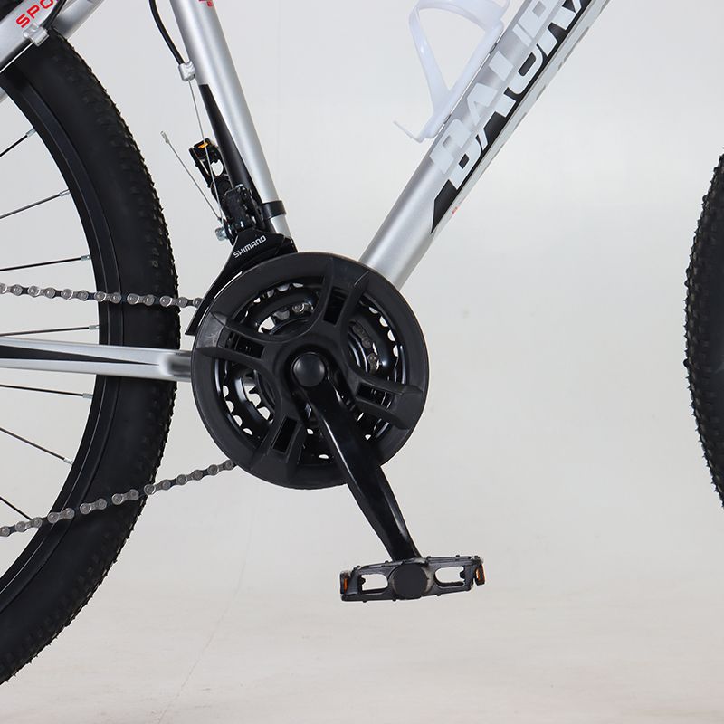 Factory Direct Sales Silver Black Explorer Aluminum Mountain Black Straight T27.5 Inch 21 Speed