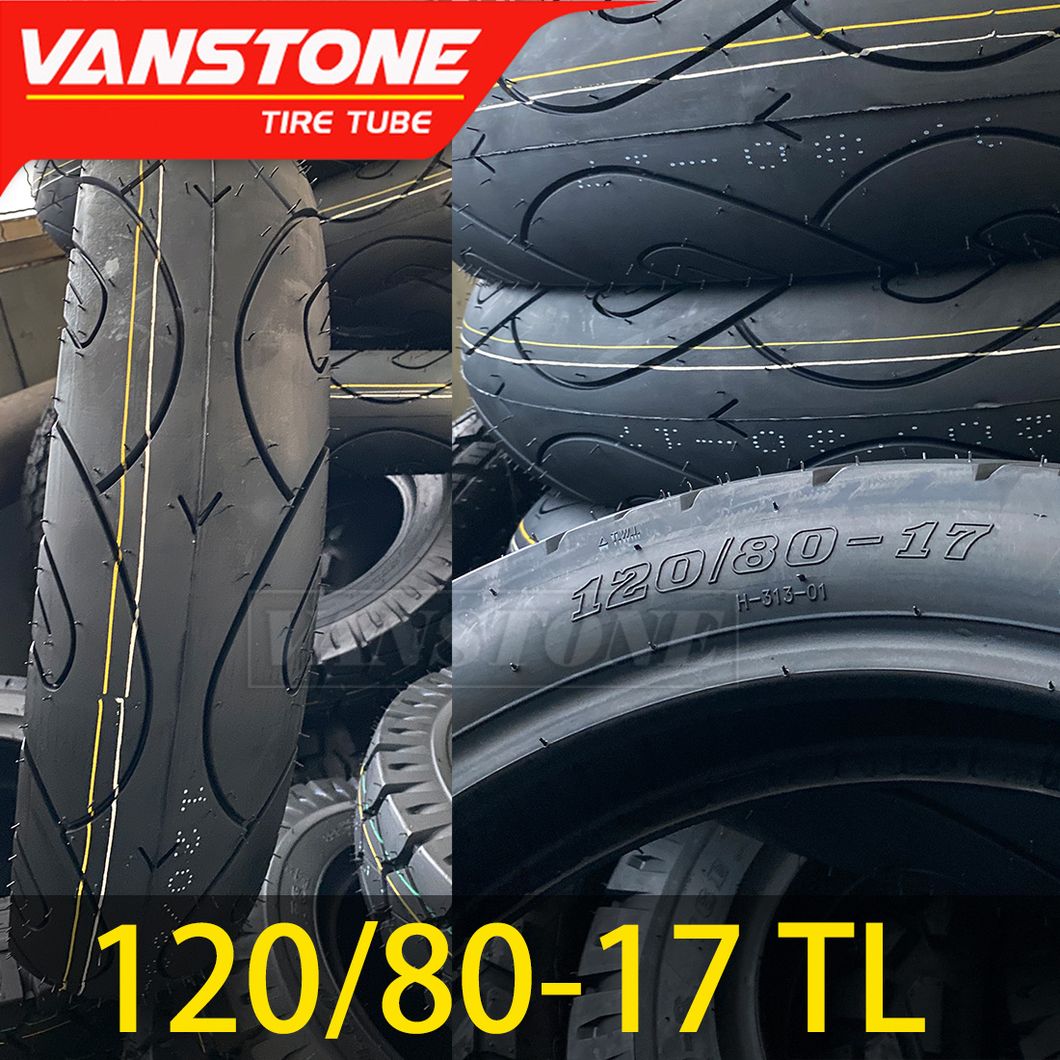 Vstway / Vanstone Star Motorbike Tyre Durable Motorcycle Tire Factory China 120/80-17 Tubeless Tires