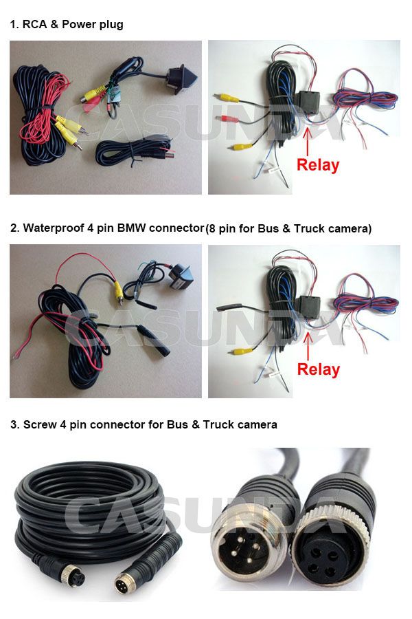 Popular in Europe Market High Quality Back View Cameras for Bus, Double Decker Bus, Truck and So on