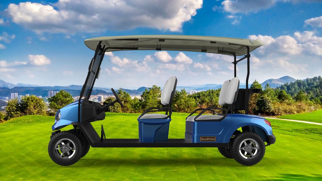 Popular Cheap Prices Tourist Bus Club Car 4 Seat Battery Electric Golf Cart for Adults
