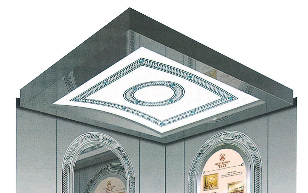 High Quality Passenger Elevator with Luxury Decoration Cabin