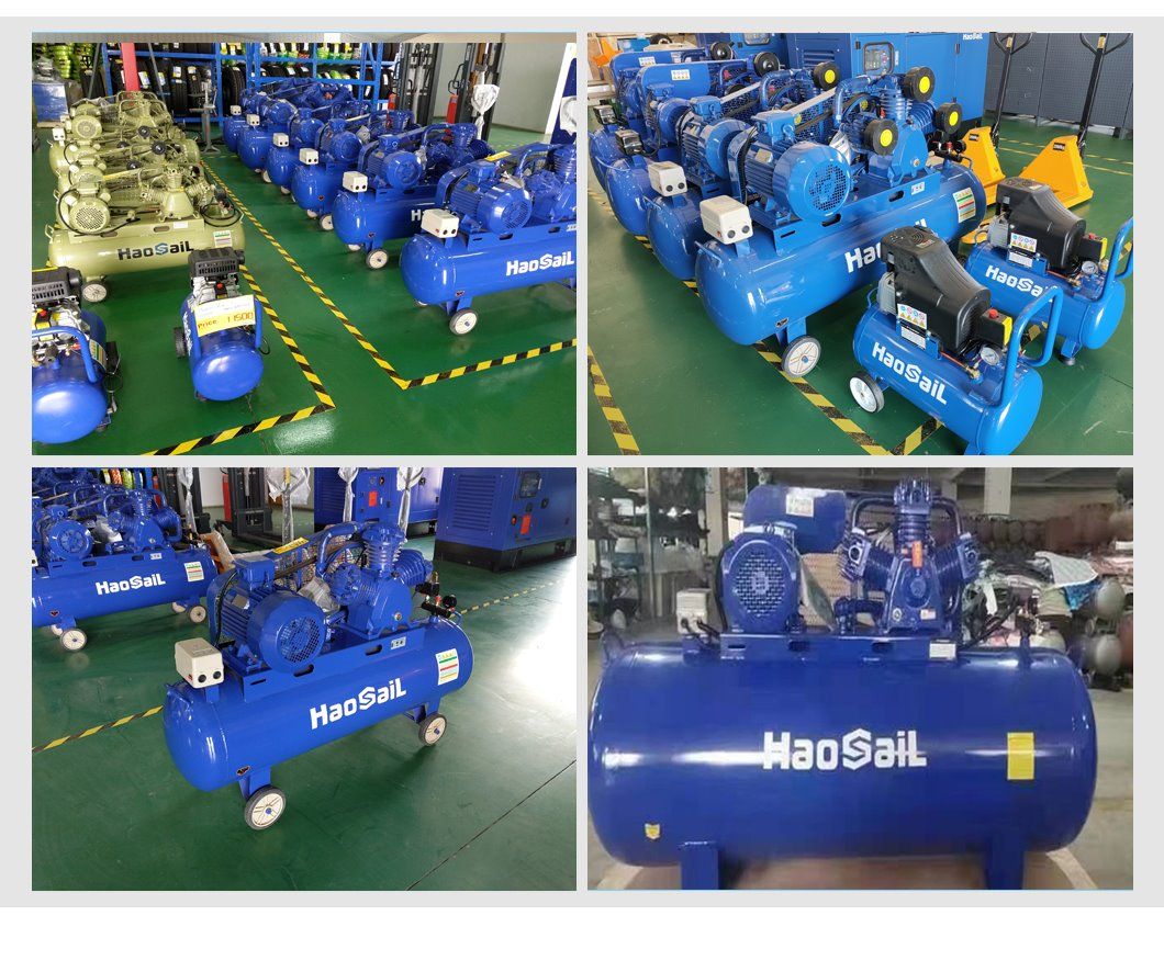 5.5HP 4kw 200L Garage Reapir Machine Direct Drive Air Compressor