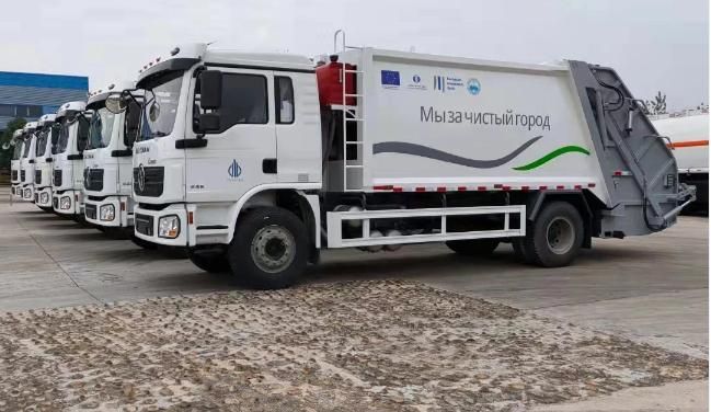 8cbm 9cbm 10cbm Dongfeng Hydraulic Automated Loading Garbage Compactor Compression Truck