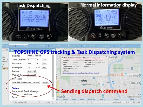 DIY Electric Bicycle Parts 18A Controller with Bluetooth Upload Data