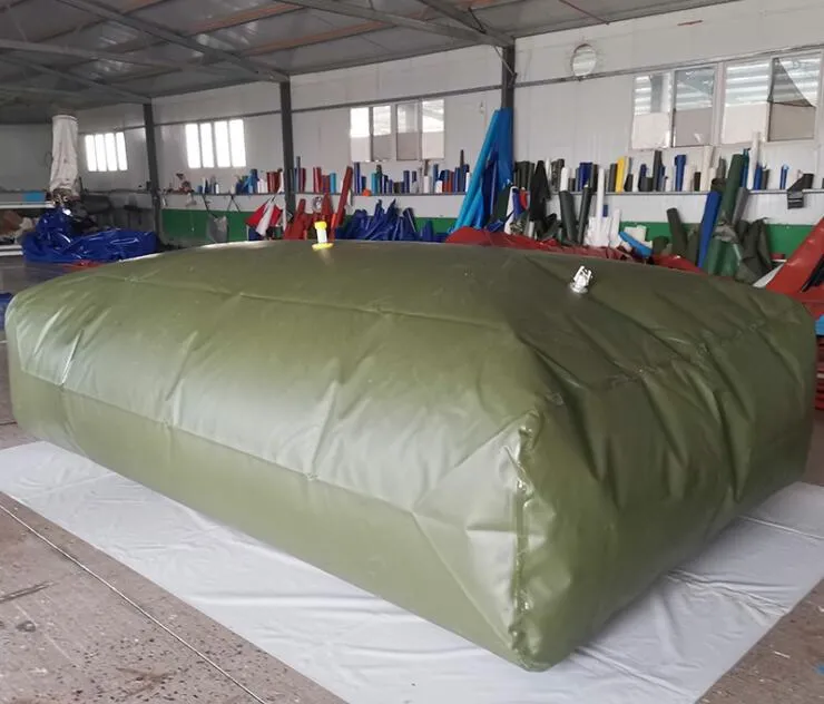 Portable 130 Gal TPU Fuel Bladder Petroleum Tank Liquid Containment Gasoline Storage Bag