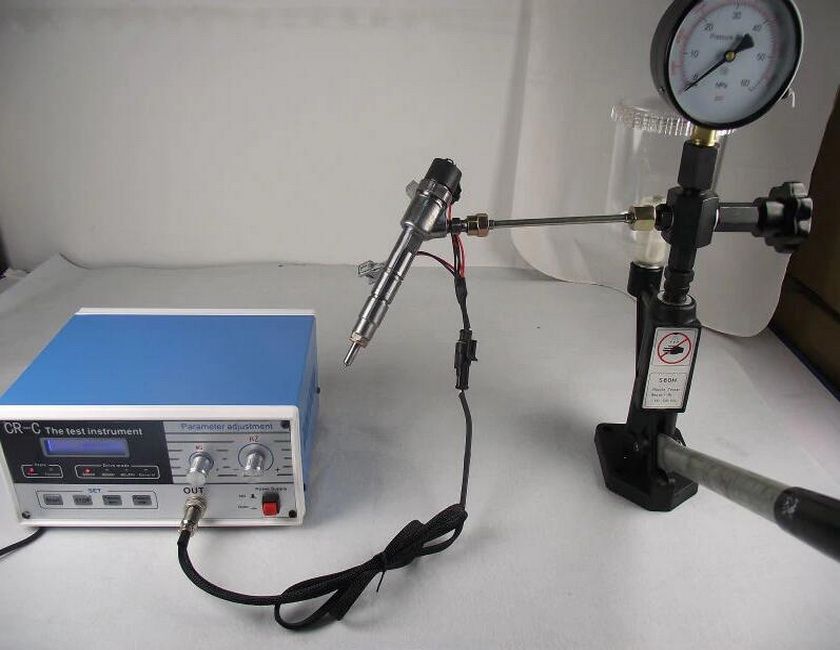 Nant Cr-C Crcdiesel Common Rail Injector Tester+S60h Nozzle Validator Tester Set
