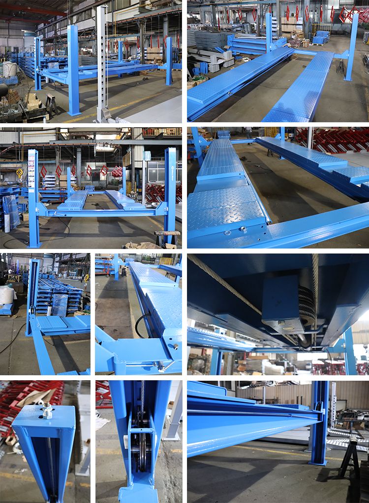 Good Quality Hydraulic Vehicle Lift 4 Post Alignment Car Lift Parking Lift Car System for Sale (SS-CLDW50)