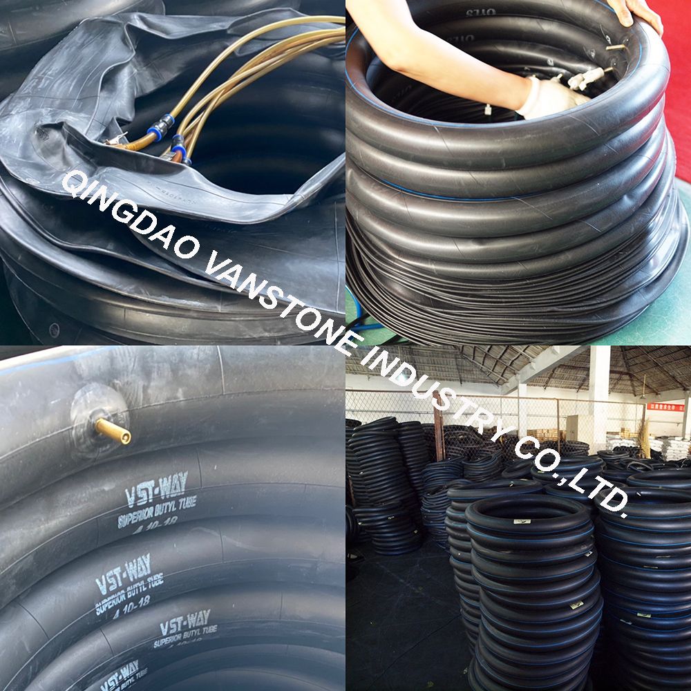 Vanstone Vstway Motorcycle Tube Tire Factory 4.10-18 3.00-8 Butyl Tube Motorcycle Tubes Inner Tubes 8.5MPa