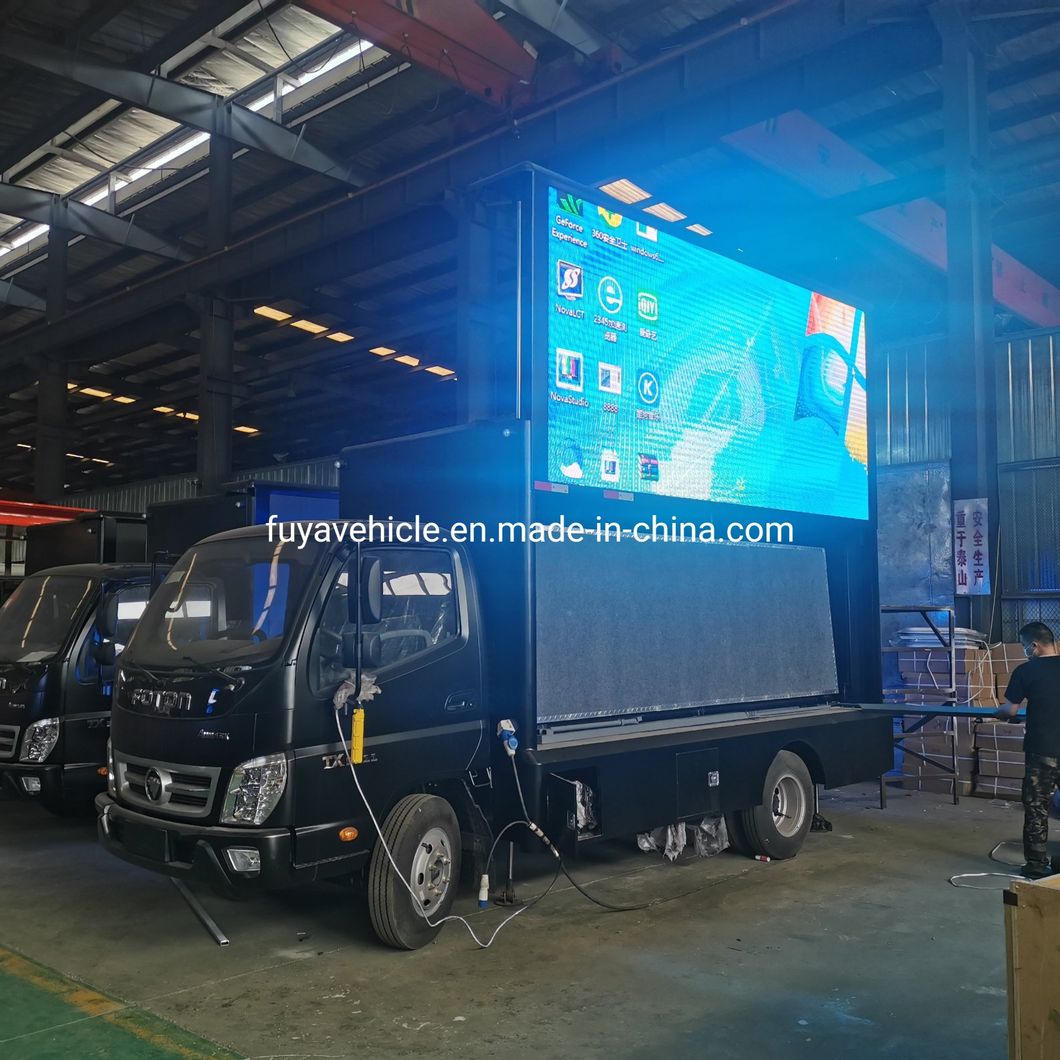 Foton Mobile P5 P6 P10 Outdoor LED Display Big LED Screen LED Billboard Truck