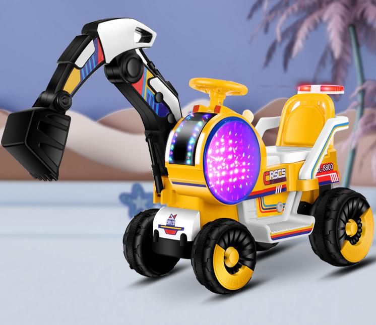 Children′s Excavator, Engineering Vehicle, Boy′s Toy Car, Can Ride People, Super Large Excavator, Electric Excavator, Baby