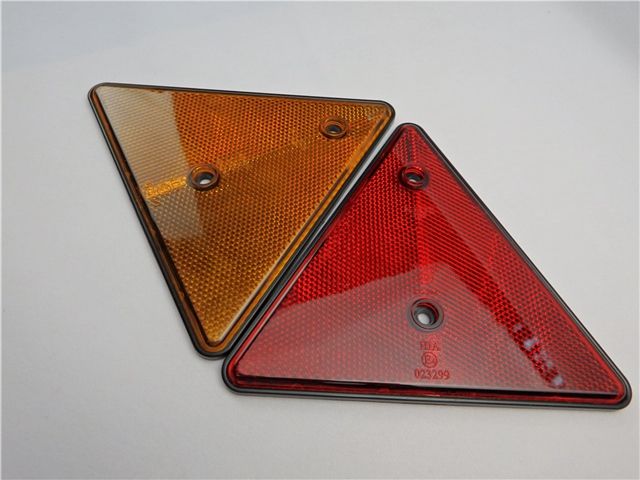 Triangle Rear Reflector Reflex Reflector for Truck Trailer (KC204)