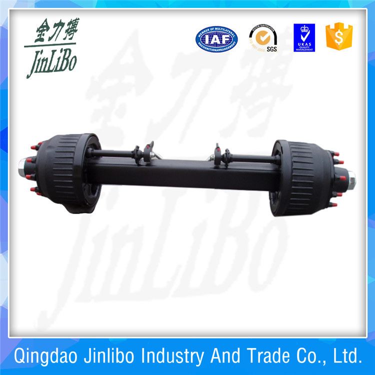 8 Holes 12t Trailer Axle of English Type Axle