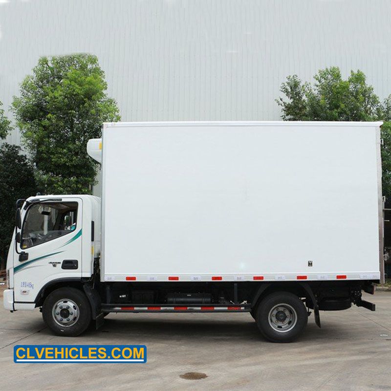 Freezer Lorry Van Fridge with Carrier Unit Refrigerated Freezer Truck