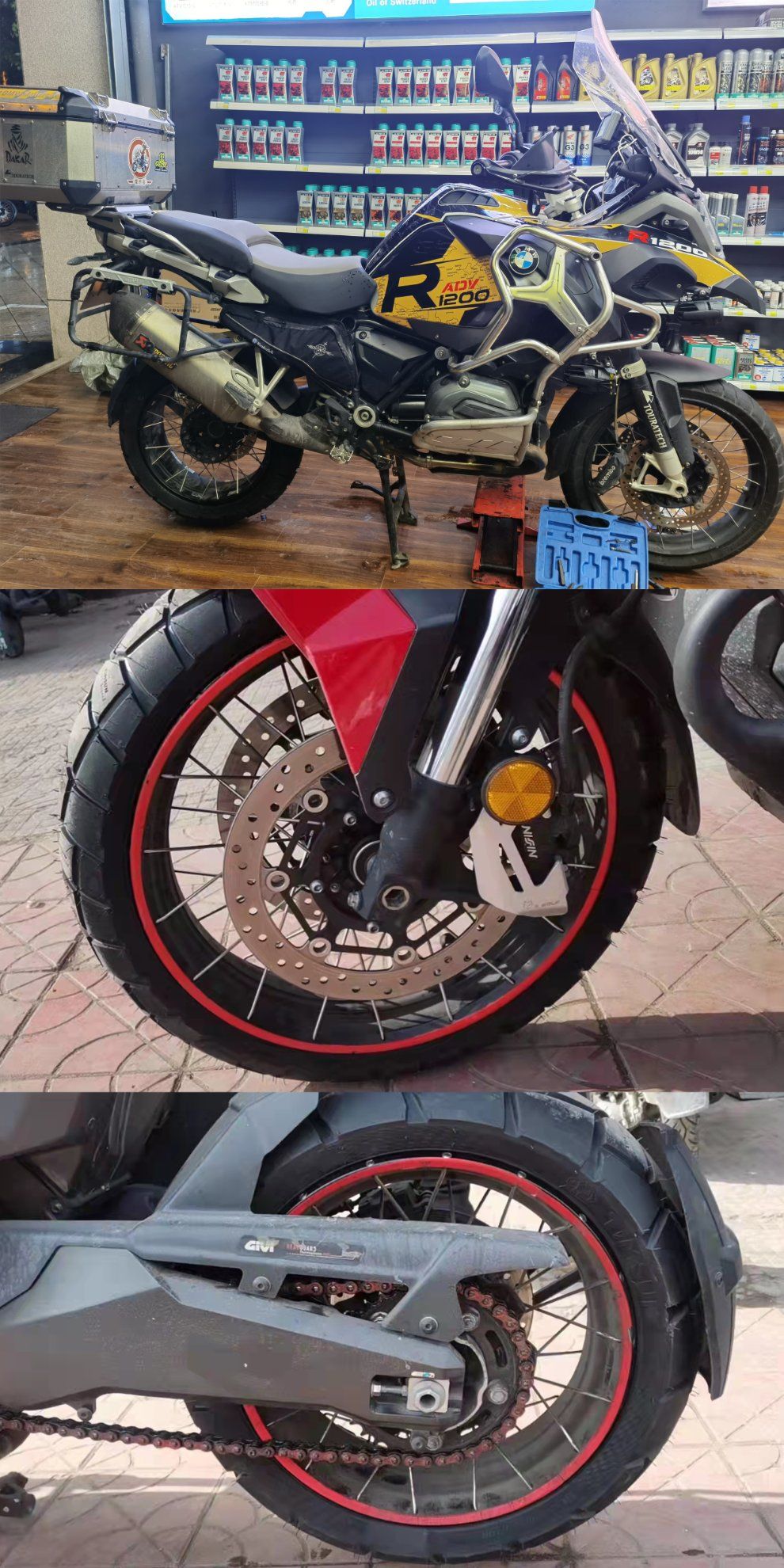 TIMSUN senior reusable High Mileage TS-870R, 15 Inch, 17 Inch, 18Inch Motorcycle adventure tire with High Grip