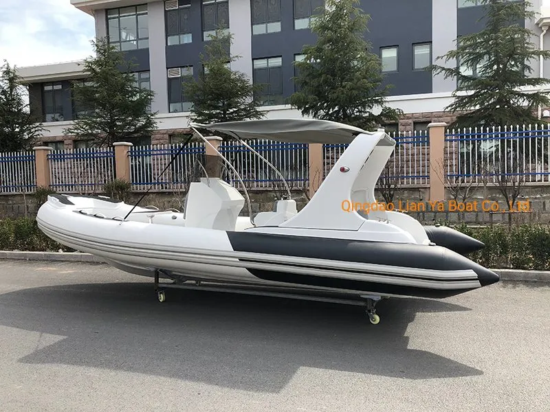 Liya Rib Boat Rigid Inflatable Boat Pleasure Boat Luxury 6.2m/2.03feet