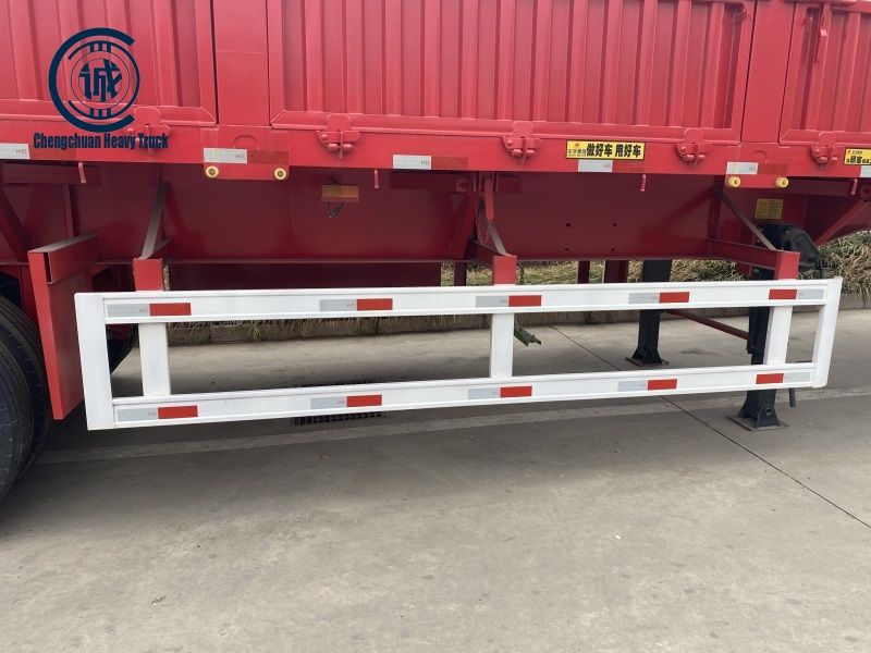 Customize Truck Trailer 3 Axles New China Made Agriculture Products Transportation Fence Trailer Dump Trailer and 4 Axle Cargo Fence Semi Trailer