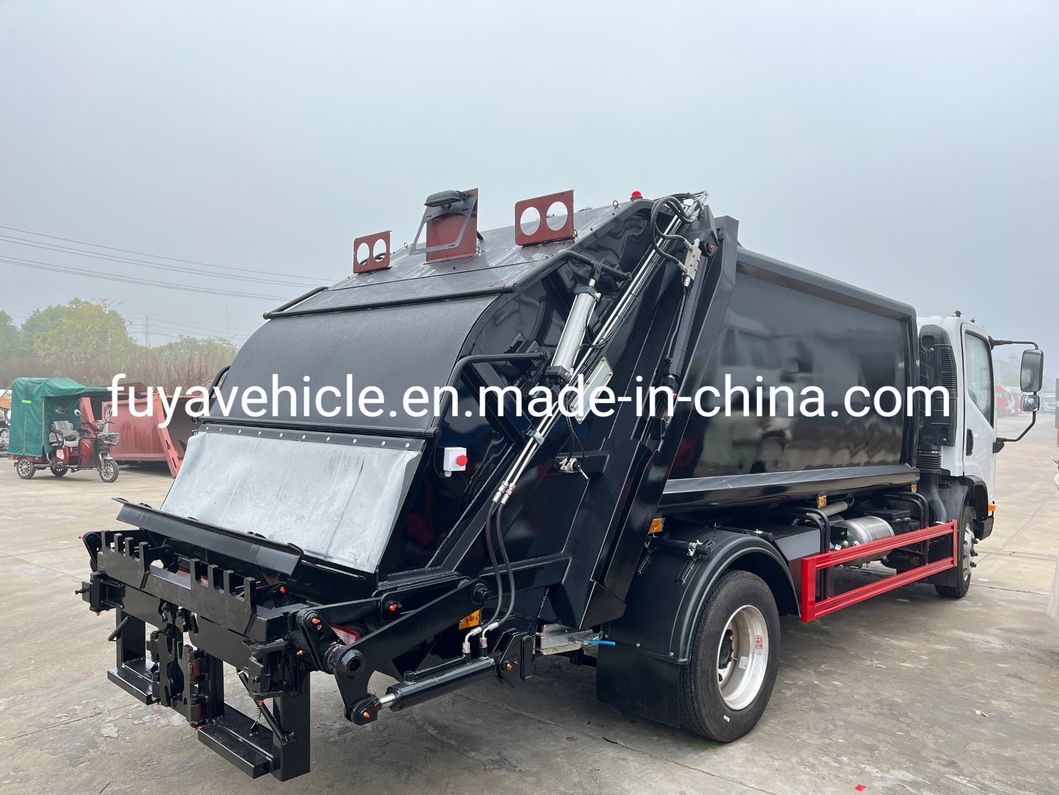 Jaw 4X2 8000liters 8cbm 8m3 Compactor Garbage Truck/Compression Garbage Truck