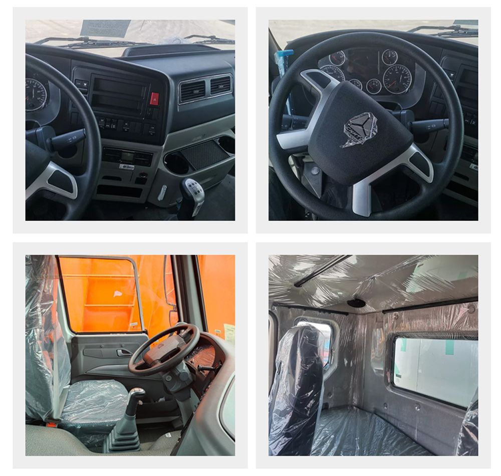 Sinotruk HOWO A7 A7-V Cab Assembly Accessories Wg1664110052 High Wind Guide Cover Assembly Right Cabin Parts