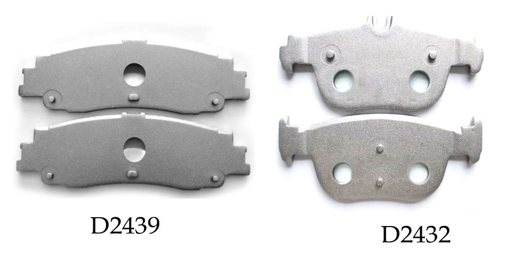 Break Pad Raw Material Backing Plate Steel Back Plate