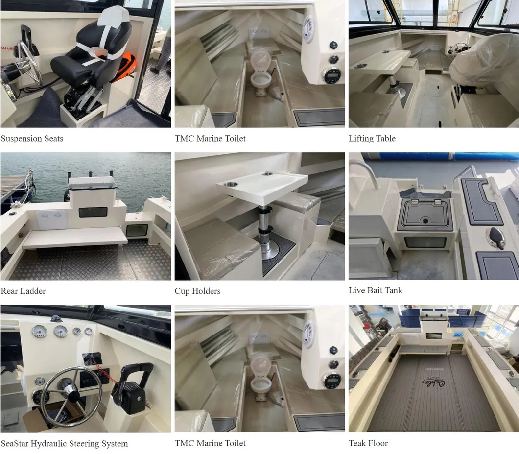 Marine High Performance 21FT 6.25m Australian Deep-V Aluminum Hull Speed Power Boat