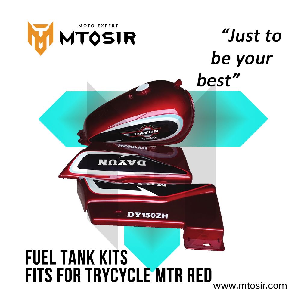 Tricycle Halwa Red Fuel Tank Kits Professional Side Cover Motorcycle Spare Parts Repuesto PARA Moto Fuel Tank Mtosir
