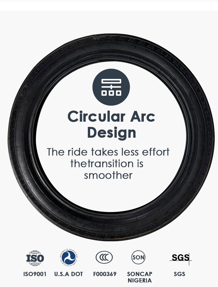 Good Quality Diamond Pattern Motorcycle Tire