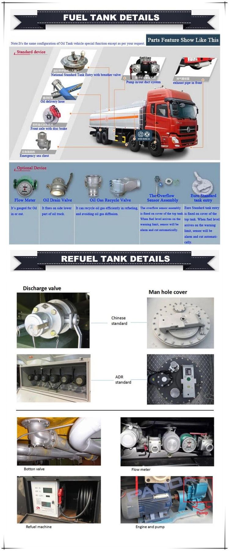35 Cubic Meters FAW Aluminum Fuel Tanker Trucks 35, 000liters 9000gallons Rigid Fuel Tanker Trucks for Sale