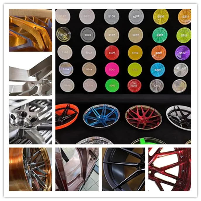 Hot Sell Car Wheel Customize Silver Alloy Wheel