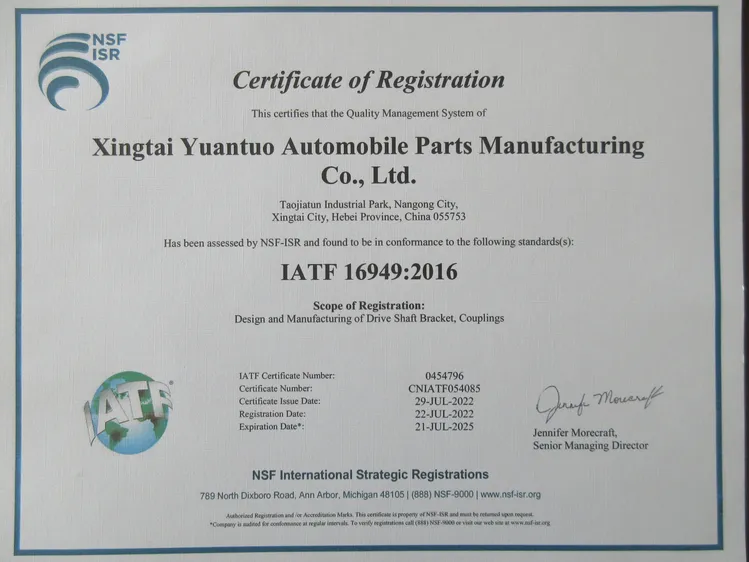 High Quality Auto Parts Best Selling Center Support Bearing 26128615621 for BMW