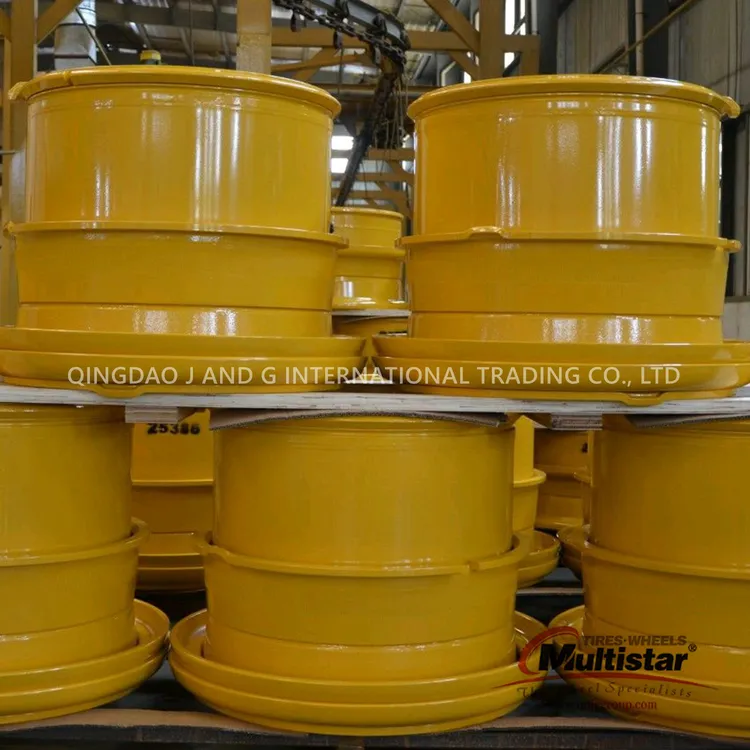 OTR Wheel Rim Mining Truck Wheel Rim Motor Grader Wheel Rim Cat777 Cat773 Wheel Rim 49-19.5/4.0 35-17.00/3.5