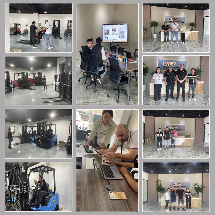 Vift Factory Price Small Forklift 1.6 1.8 2.0 Ton 3-Wheel Electric Forklift