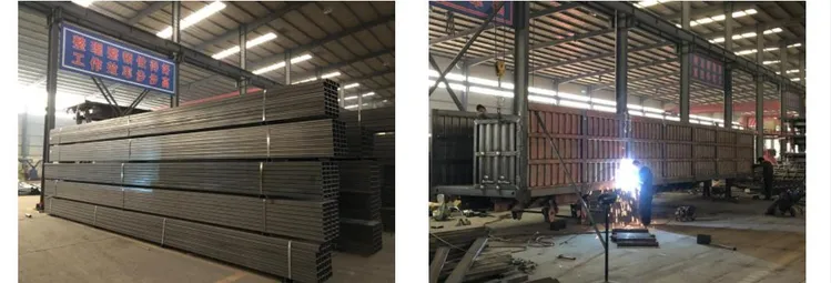 Road Facility Equipment Transportation Multi Axles Hydraulic 40FT 80 Tons Used Low Bed Semi Trailers