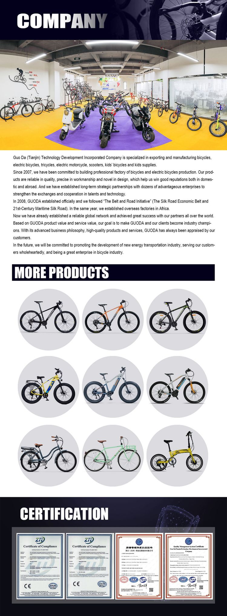 26inches Alalloy 36V500W 10ah Disc Brake 7s Electric Bike