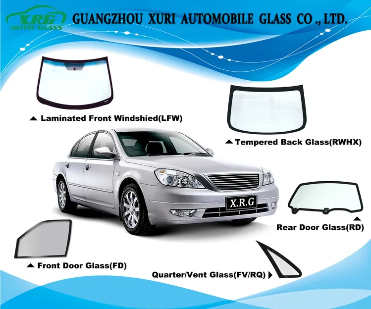 Auto Glass for Hyundai Pony/Excel Laminated Front Windshield