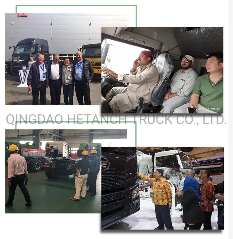 Heavy duty truck trailer with first axle liftable SINOTRUK 4 axles tipping dump semi trailer