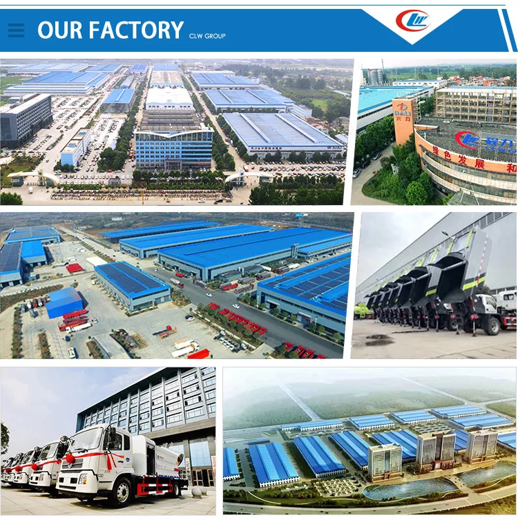 Clw 12 Cbm to 15 Cbm Factory Supplier Dongfeng Fuel Tank Oil Tanker Fuel Dispenser Truck