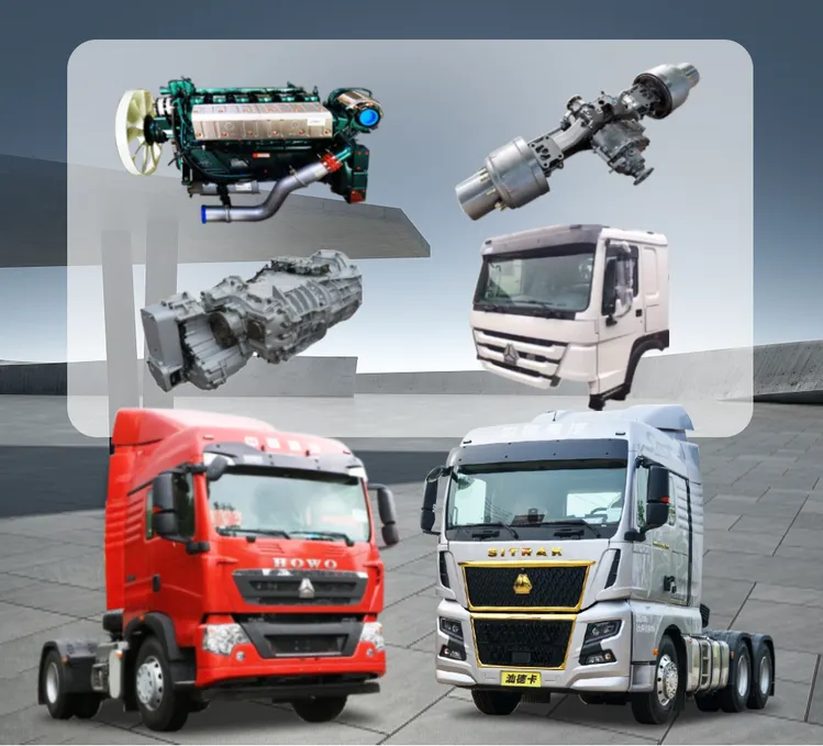 Factory Price China Heavy Duty Truck Sinotruk Spare Parts Engine Cabin Axle Chassis Truck Spare Parts for HOWO Truck 10 Wheeler 12wheeler 6*4 8*4 Dump Truck