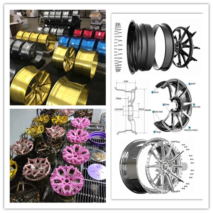 Progressive Car Wheel Rim Alloy Wheel for Truck/SUV/Car/Jeep/off Road/Racing